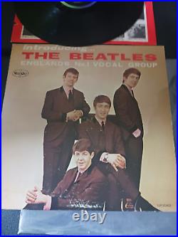 The Beatles Introducing The Beatles LP 1963 / 1st press OVAL LABEL VG +