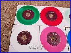 The Beatles Jukeboxes Only 29 Colored Vinyl 7 45 Strawberry Fields Lucy in Sky