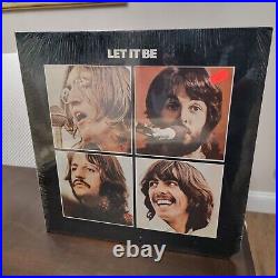 The Beatles LET IT BE 1970 RED APPLE Factory Sealed Original Pressing