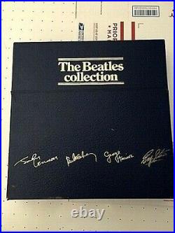 The Beatles LP 13 Vinyl Records Box UK Collection Blue BC 13