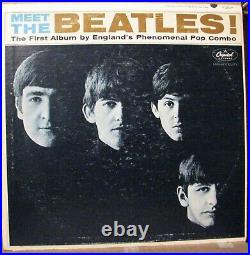 The Beatles LP (First album) Meet The Beatles. 1964. (VG)