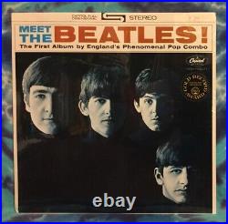 The Beatles LP Meet The Beatles SEALED Capitol NOS No Barcode (70s/80s Reissue)