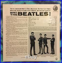 The Beatles LP Meet The Beatles SEALED Capitol NOS No Barcode (70s/80s Reissue)