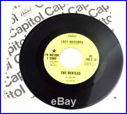 The Beatles Lady Madonna Inner Light Promotion Record 45 rpm P 2138, Vinyl VG+