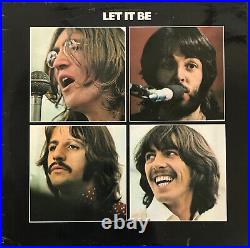 The Beatles Let It Be Lp Apple White Vinyl Uk 1978 Rare Export Pro Cleaned