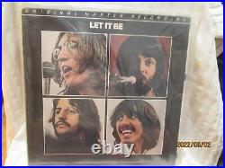 The Beatles Let It Be Mfsl 1-109 Factory Sealed