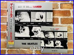 The Beatles Let It Be Naked LP +7Single + Booklet Obi JAPAN CIB Brand-New Mint