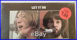 The Beatles Let It Be Sealed Vinyl LP (CUT OUT CORNER) APPLE RECORDS AR34001
