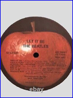 The Beatles Let It Be Vinyl LP Apple Record Gatefold Album 1st Edition 1970 USA