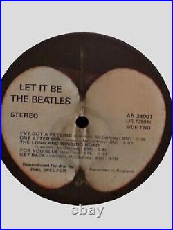 The Beatles Let It Be Vinyl LP Apple Record Gatefold Album 1st Edition 1970 USA