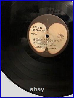 The Beatles Let It Be Vinyl LP Apple Record Gatefold Album 1st Edition 1970 USA