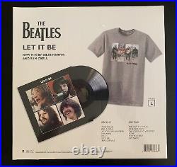 The Beatles Let it Be USA Target Exclusive Vinyl LP + Shirt Sealed New