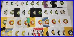 The Beatles Lot Of 187 single 45 Rpm Vinyl Records 7 G+ to VG+ Pic Sleeves