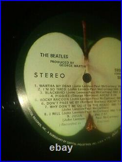 The Beatles Lot White Album by The Beatles Vinyl Original 1968