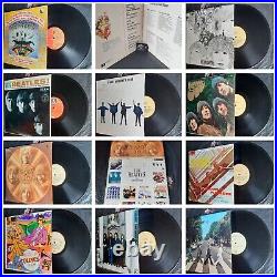 The Beatles Lote X 10 Lp, Edición Venezuela, 1960s, 70s, Rock, Psychedelic VG+