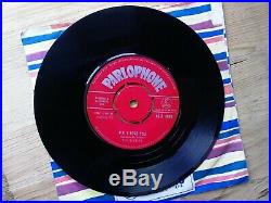 The Beatles Love Me Do 1N/1N 1st Press Very Good 7 Vinyl Record 45-R 4949