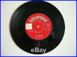 The Beatles Love Me Do 7 Vinyl UK 1962 Parlophone 1st Press 1N/1N ZT Tax Single