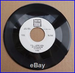 The Beatles Love Me Do / P. S I Love You Nm Promo T-9008 Vinyl 45 RPM