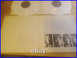 The Beatles Lp White Album N. M 1978 White 2x Lp SEBX-11841 Limited Edition