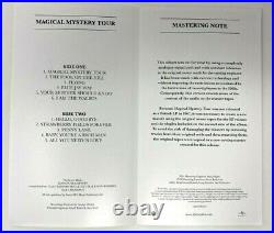 The Beatles Magical Mystery Tour 2014 Mono Vinyl LP From Boxed Set OOP
