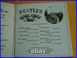The Beatles Magical Mystery Tour PARLOPHONE 1978 YELLOW GATEFOLD BOOKLET