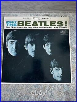 The Beatles Meet The Beatles! 1964 Pressing ST-2047 Complete WithSleeve Stereo EX