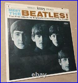 The Beatles Meet The Beatles Capitol ST 2047 Stereo LP USA Second Pressing