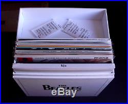 The Beatles Mono Vinyl Box 14-Lp 1st A1/B1 PRESSING 06/2014 withBook Like-New