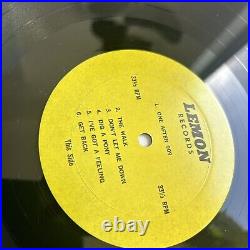 The Beatles ORIGINAL 1970 Get Back Lemon Records EX EX