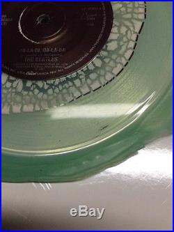 The Beatles Ob-La-Di, Ob-La-Da / Julia process test Press Clear vinyl 45 rare