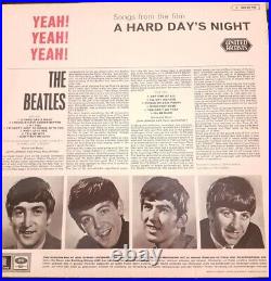 The Beatles, Odeon German Yeah Yeah Yeah, A Hard Day's Night Lp Vinyl Album