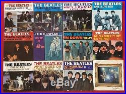 The Beatles Original 45 Pictures Sleeve Collection Vinyl Records Lot Ps 7