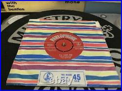 The Beatles Original Uk 45 Love Me Do 1st Press Red Parlophone R 4949 1n/1n Rare