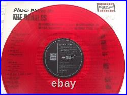 The Beatles PLEASE PLEASE ME 1982 withOBI UK CUTTING JAPAN 1st LIMITED MONO RED