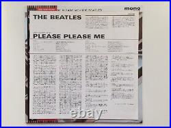 The Beatles PLEASE PLEASE ME withRED OBI 1986 UK CUTTING JAPAN LIMITED MONO RED