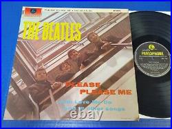 The Beatles Please Please Me -1963 LP UK Parlophone Yellow Black Mono EX VINYL