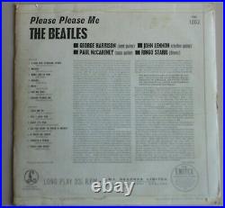 The Beatles-Please Please Me 1963 Parlophone LP UK Press Ex Play
