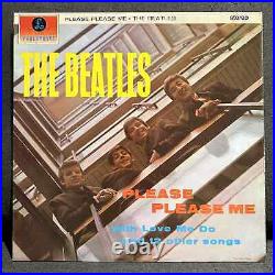 The Beatles Please Please Me 1963 Stereo Uk Parlophone 2nd Press Vinyl Nm