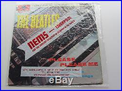 The Beatles Please Please Me 1963 Uk Lp No Date Excellent Vinyl Nems Bag