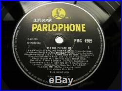 The Beatles Please Please Me, 1963 Uk Press Superb Vinyl, Play-graded Ex/ex+