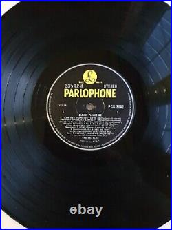 The Beatles Please Please Me 1963 Uk Stereo Lp Super Rare Y&b Extra 33? Nm