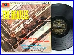 The Beatles Please Please Me. 1st Press Dick James Black/Gold! F/F+. Vinyl LP