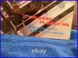 The Beatles Please Please Me (3rd Press) With Small 33.1/3 Plays Excellent +