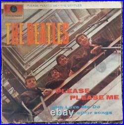 The Beatles Please Please Me Black & Gold Parlophone Mono Australian Vinyl LP
