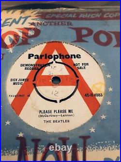 The Beatles Please Please Me Demo UK Promo 7 vinyl single, 1962