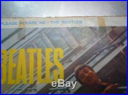 The Beatles Please Please Me Gold Parlophone Vinyl LP 1st Aust Mono VG+/F