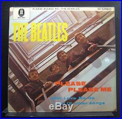 The Beatles Please Please Me LP VG+ ZTOX 5550 Germany Gold Odeon Vinyl 1964