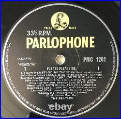 The Beatles Please Please Me Lp Mono Uk 1963 Y/b 1n/1n Matrix Ex/ex Pro Cleaned