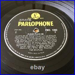 The Beatles Please Please Me (Parlophone PMC 1202) 1963 Rare 3rd Pressed Vinyl