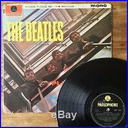 The Beatles Please Please Me (Parlophone PMC 1202) 1963 Vinyl 5th Press E J Day